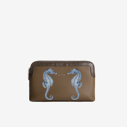 Coral Companions Travel Pouch