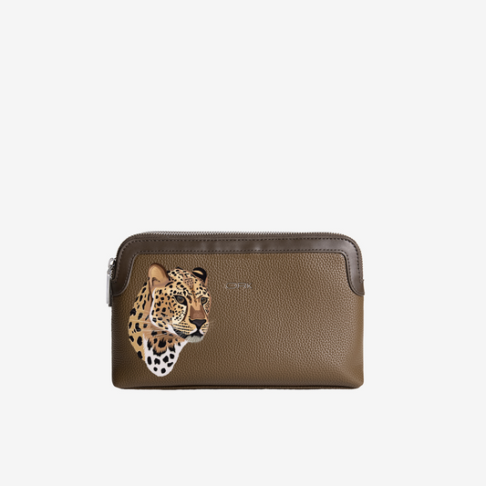 Leopard’s Gaze Travel Pouch